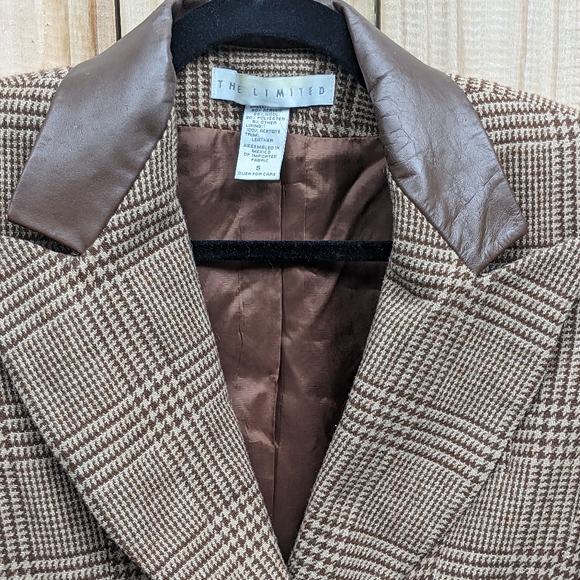 The Limited VTG Equestrian Jacket With Leather Accents - Picture 2 of 4